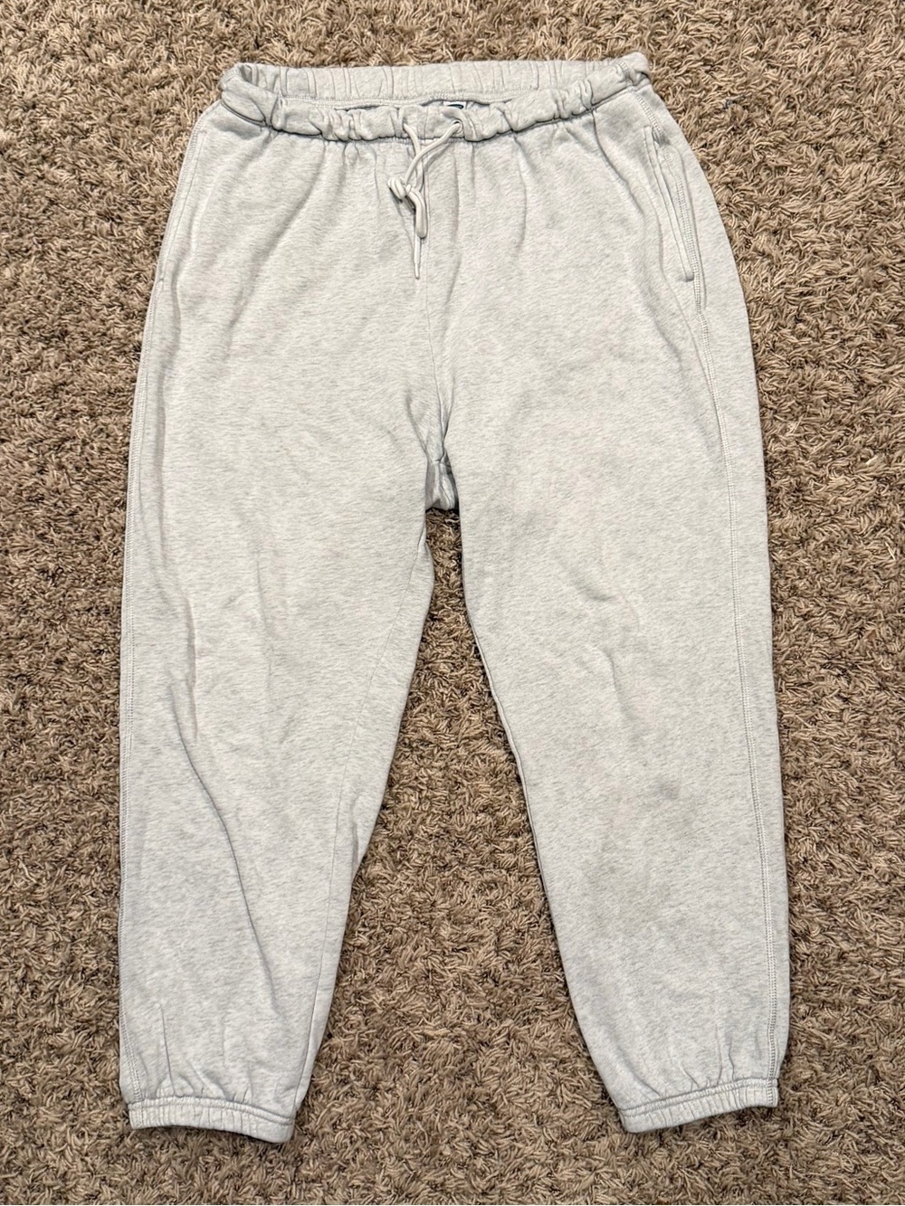 Old Navy Light Gray Jogger Sweatpants